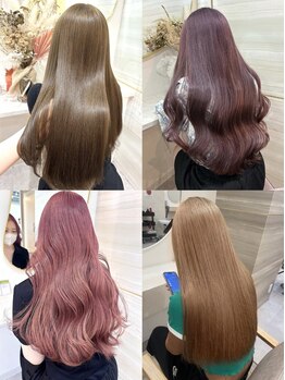ラビス クローバー(Lovis clover)の写真/【期間限定イルミナカラー¥5900】カラーリストがダメージレベルに合わせて薬剤や施術工程を選定◎【熊谷】