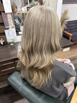 ココテラス(coco terrace) ミルクティーベージュ/ケアブリーチ/トリートメント