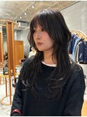 レイヤー×顔まわり×前髪×透明感カラー30代40代