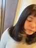 “TOPスタイリスト埴限定” カット　カラー　トリートメント