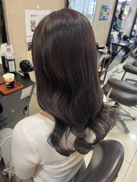 プライズ 池袋店(prize) ケアカラーグレージュカラー艶カラー池袋