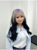 ルーツカラーホワイトラベンダー