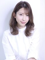 オーロ 武庫之荘店(ORO)&nbsp;品よく揺れるヘルシーヘア/エアリーミディ/ココアベージュ