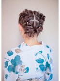 ヘアアレンジ/ヘアセット/浴衣ヘア/お呼ばれヘア/結婚式ヘア