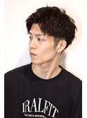 [men's]大人パーマ/ツーブロック/シースルーバング/柏