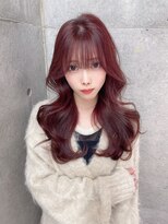 ロンドメリア 天神大名店(Lond Melia)&nbsp;イメチェンヘアスタイル美髪のススメワイドバングブルーブラック