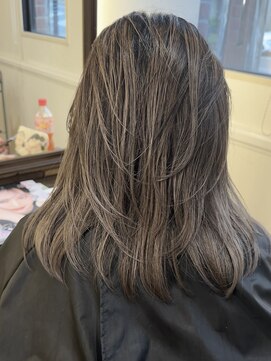 ヘアールーチェ(Hair Luce) ケアブリーチ髪質改善ハイライトカラーダブルカラー