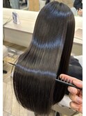 髪質改善ストレート