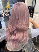 ラピステン 福岡天神 大名店(Lapis)&nbsp;ホワイトラベンダー/ブリーチ2回/エクステロング/韓国ヘア