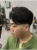 【WAVY】フェード×七三スタイル