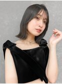韓国顔周り/バタフライカット/ミディアムレイヤーカット/川崎