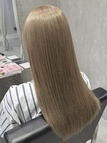 ラック 表参道(LUCK) マロンミルクティーのロングストレート