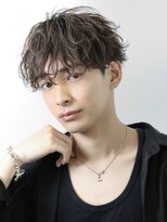 カヴァルバイクロト(KAVAL by KUROT) シャドウパーマ/2ブロック/ナチュラルカラー