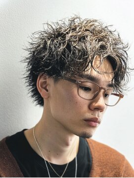 アース 市ヶ谷店(HAIR&MAKE EARTH) 20代30代40代◎透明感グレージュマッシュ×ツイスパ