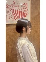 ウル 久留米(URU)&nbsp;耳かけ可愛い/ショートボブ/ころんボブ