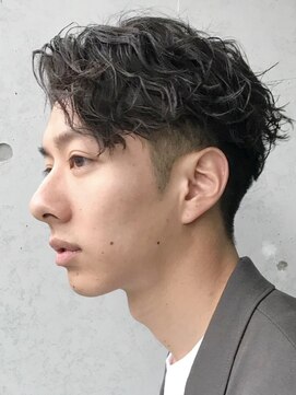 デプト(DEPT.) ツイストスパイラルパーマシャドウパーマアップバング波巻き眉毛