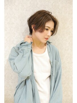 トップシェイプ(TOP SHAPE) 大人可愛いひし形ショートボブ