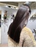 【アイロン不要のツヤ髪へ】酸性ストレート or 縮毛矯正 +カット