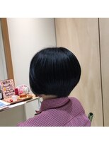 ナノハナ&nbsp;鹿沼で唯一本格ヘッドスパが出来る美容室　シンプルボブ