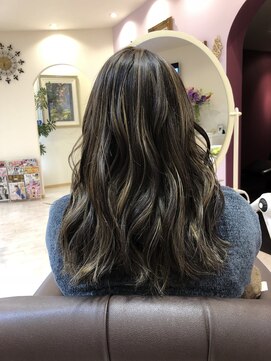 リミックス ヘアー(RE MIX HAIR) ハイライト×ラベンダーアッシュ