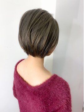 ナイン 麻布十番(NINE) 大人カワイイ[グレージュ　ブルージュ]ショートボブ