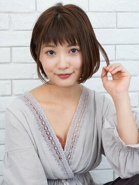 ヘアリゾート粋 ウナム 新宿東口店(enam) ミニボブ/お手入れ楽スタイル[enam新宿東口店]