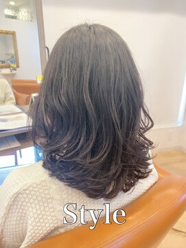 ミュゼドゥアートシエル(Musee du Art ciel) 【髪質改善】ミディアムホイップパーマ