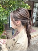 お呼ばれポニーテール