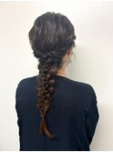 お呼ばれヘアセット