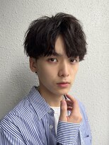 サイドパート/ツーブロック/無造作