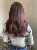 赤髪ロング