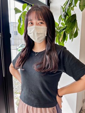 アンドファインヘアービューティー(AND FINE hair beauty) 艶カシスカラー