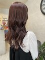 ヘアメイクガーデン(HairMake GARDEN) ロング暖色系カラー　ピンク、パープル