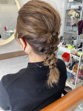 ムック 葛西(MUCCU) 編み下ろしアレンジ