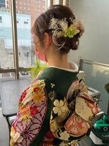 ガルボ ヘアー(garbo hair) ヘアアレンジ卒業式ヘア卒業式セット10代20代