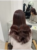 【emma小濱】暖色たっぷりのチェリーピンク