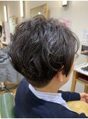 パーマショートスタイル