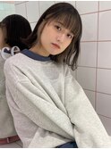 レイヤーカット/ボブ/髪質改善/チェリーブラウン
