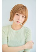 顔まわりレイヤー×ぷつっとボブ