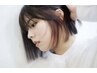 【☆ケアブリーチ☆】イヤリングカラー/インナーカラー+カット+カラー ￥13500