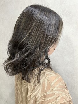 ルノン シェリー(LUNON cheliy) コントラストハイライト/グレージュ/ケアブリーチ/ベージュ