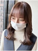 くびれミディアム×ブラウンベージュ