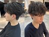 メンズカット＋メンズパーマ￥11900【千葉駅/MEN’S/メンズカット/学割U24】