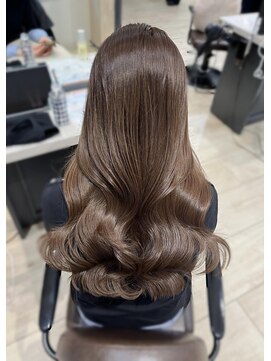 ユーフォリア 銀座本店(Euphoria) Mako / オリーブベージュ マロンカラー ブリーチなし