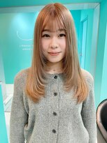 ユーナゴヤ(u nagoya)&nbsp;フェイスレイヤー/ホワイトブロンド/レイヤースタイル/ベージュ