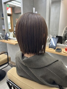 エニィ 錦糸町(enny) 切りっぱなし風ボブ