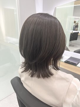 クシュ 本川越店(kusyu...) オリーブグレークラゲヘアーココアベージュ黒髪ネイビー猫耳ヘア