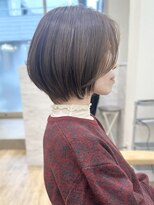 セイドット リー(Say. Ree)&nbsp;say.ホワイトグレージュハイライトミニウルフチェリーブラウン