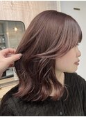 スモーキーピンクベージュカラー