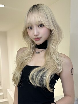 アイトーキョーエス 渋谷(AI TOKYO S) ロングレイヤー　ウェーブ巻き　ワンホンレイヤー　渋谷